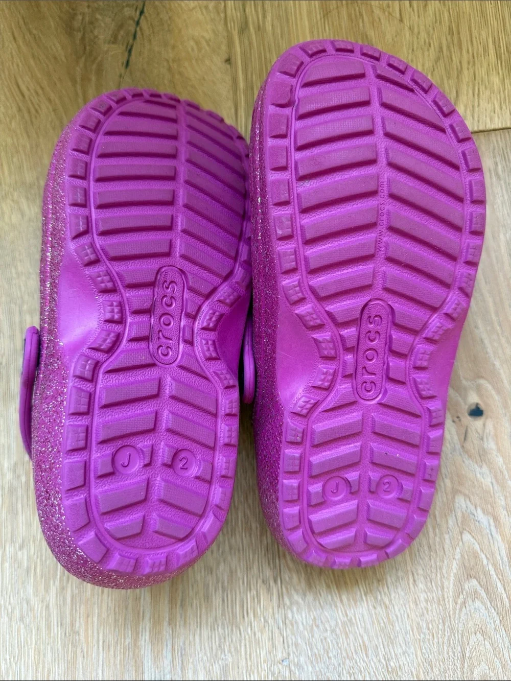 CROCS sparkly bright